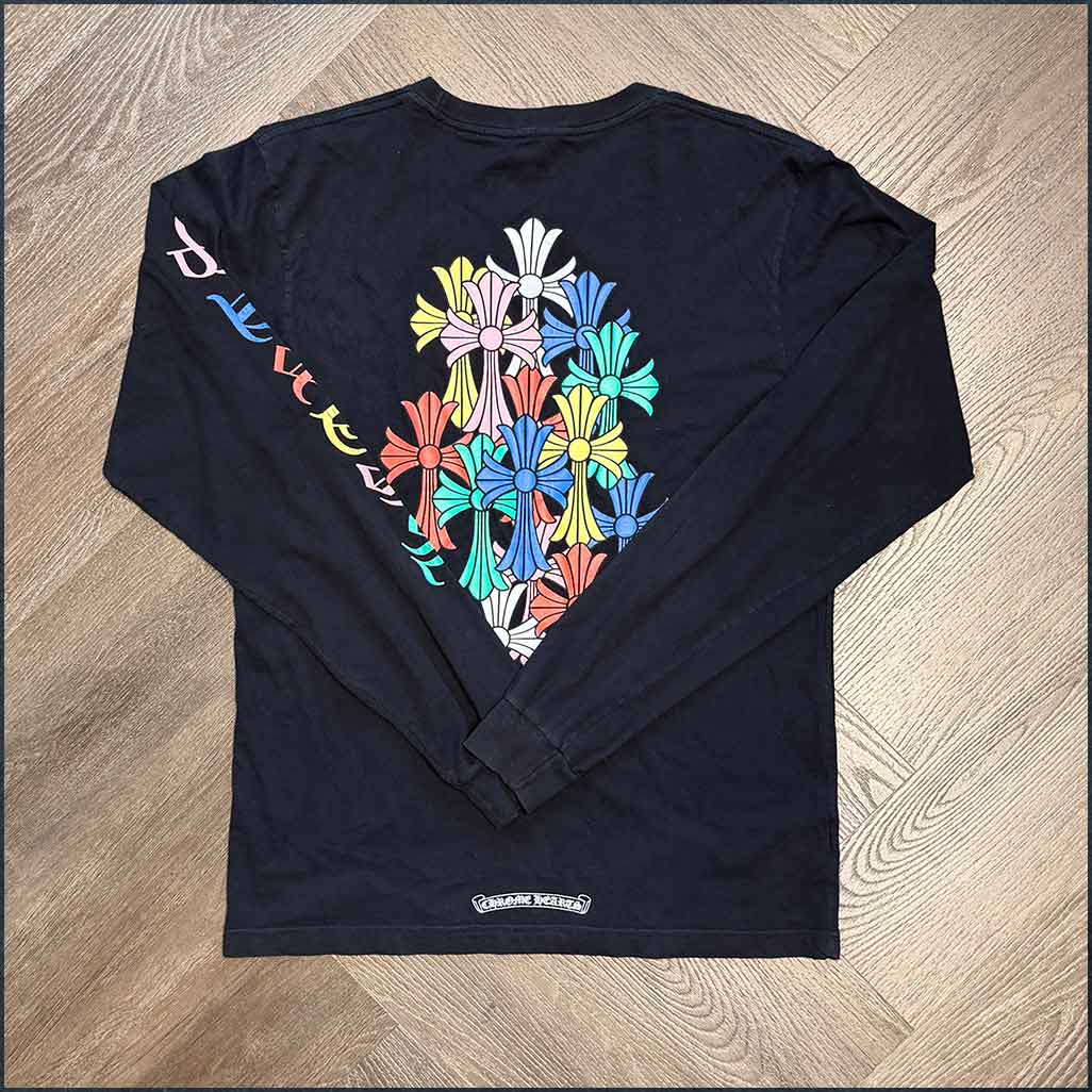 Chrome Hearts Multicolor Long-Sleeve 'Black'